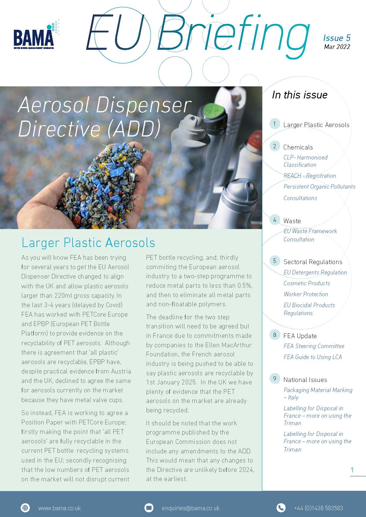 EU Briefing Issue 5